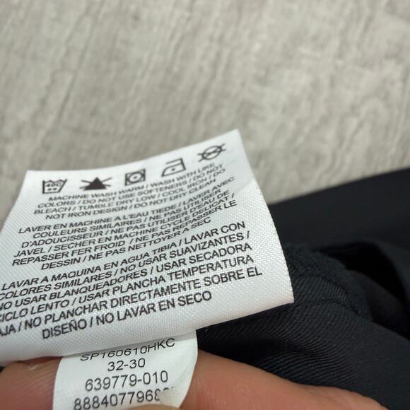 Nike Golf Dri-Fit Tour Performance Pants Men's 32x30 Black Flat Front 639779-010 - Picture 5 of 10